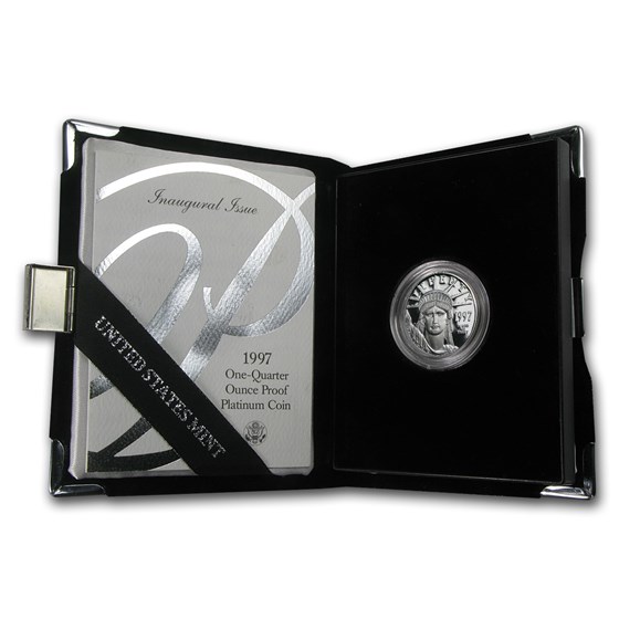 1997-W 1/4 oz Proof Platinum American Eagle (w/Box & COA) 1997-W 1/4 oz Proof Platinum American Eagle (w/Box & COA)